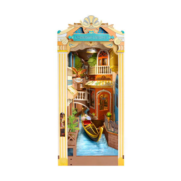DIY Book nook Kit fai-da-te Rolife Romantic Venice Diorama
