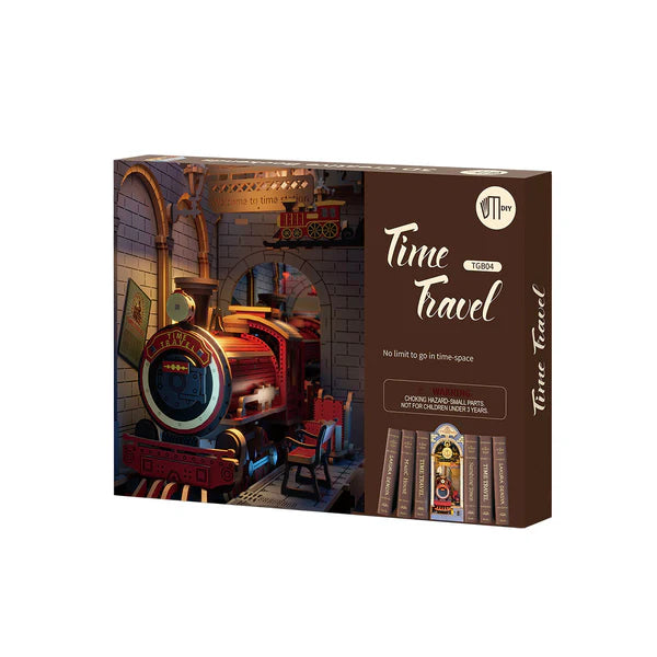 Time Travel TGB04 - Book Nook DIY Kit: In Viaggio nel Tempo