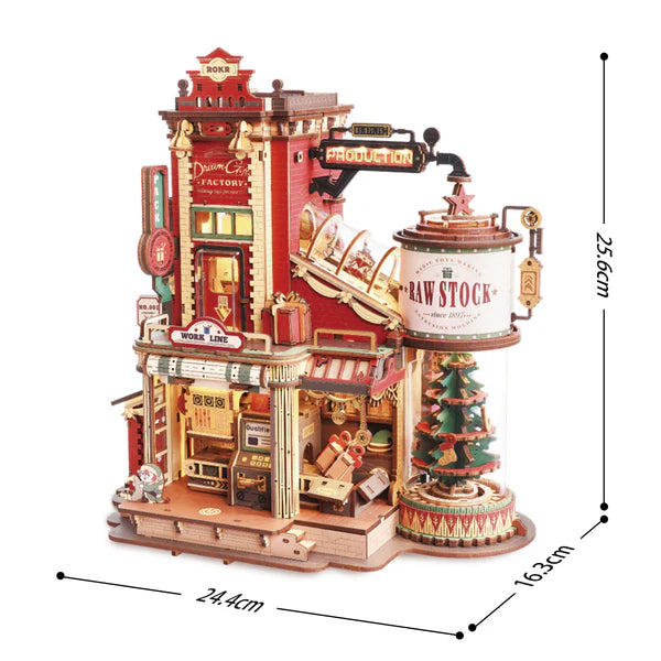 Carillon in Legno, Regalo di Natale, Puzzle 3D in Legno, Modellini in Legno, Migliori Regali per Bambini e Adulti