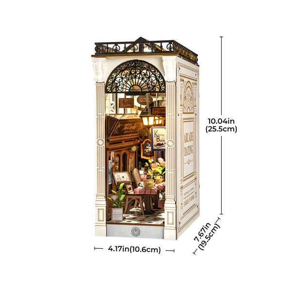 Arcade Dating DIY Book Nook Diorama fai da te Miniature