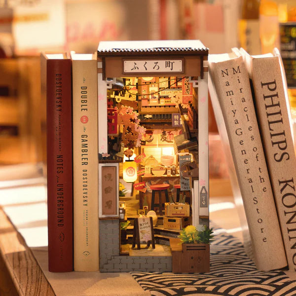 Sakura Wine Alley DIY Book Nook Kit Diorama Miniature