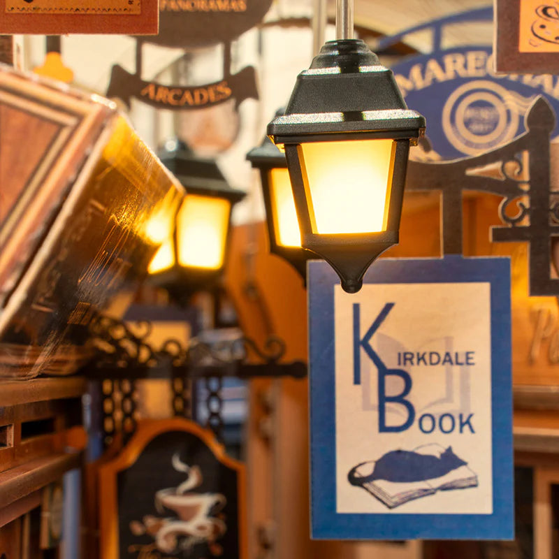 Arcade Dating DIY Book Nook Diorama fai da te Miniature
