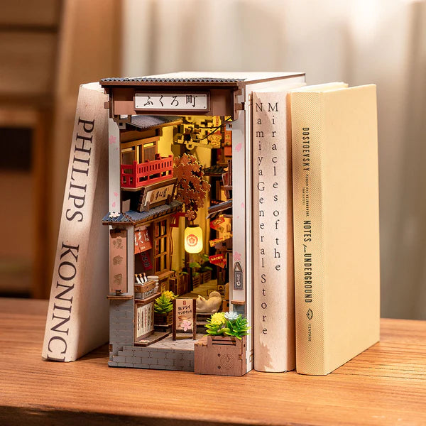 Sakura Wine Alley DIY Book Nook Kit Diorama Miniature