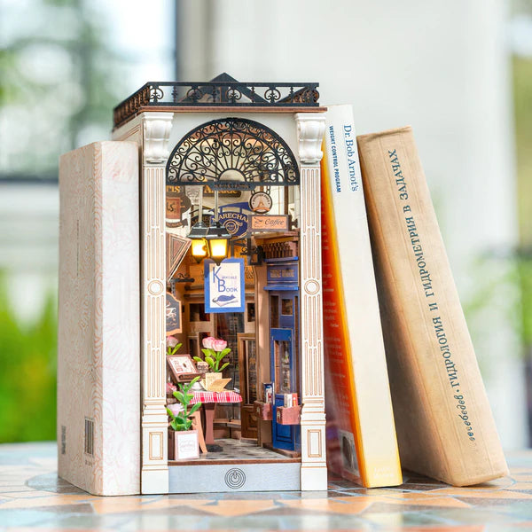 Arcade Dating DIY Book Nook Diorama fai da te Miniature