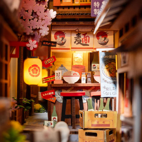 Sakura Wine Alley DIY Book Nook Kit Diorama Miniature