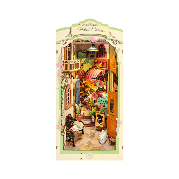 DIY Book Nook kit Floral Corner