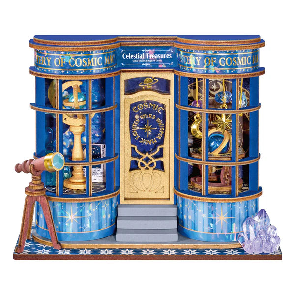 Magic Astronomy Shop  DIY Miniature House - miniature kit -