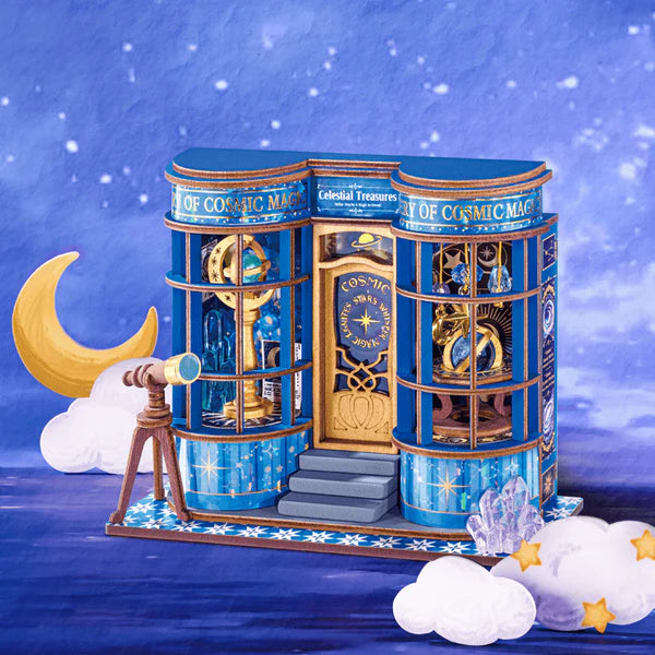Magic Astronomy Shop  DIY Miniature House - miniature kit -