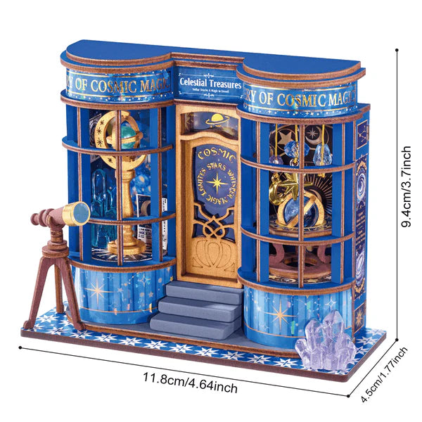 Magic Astronomy Shop  DIY Miniature House - miniature kit -