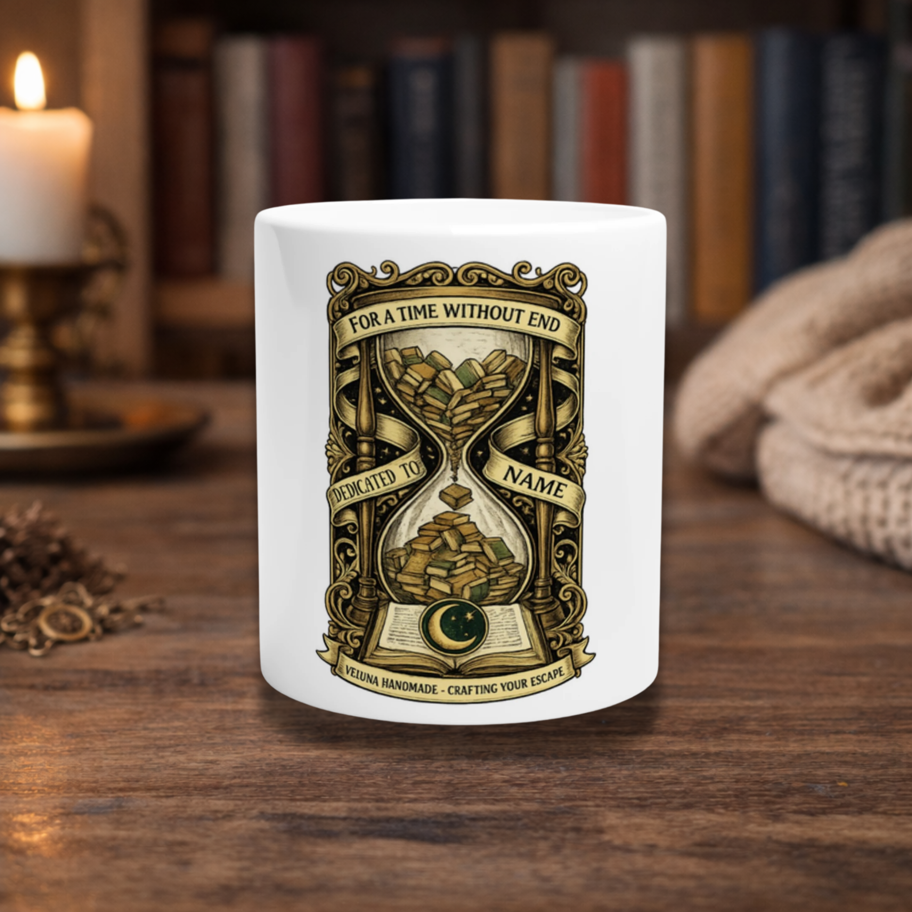 Personalized Book Lover Mug