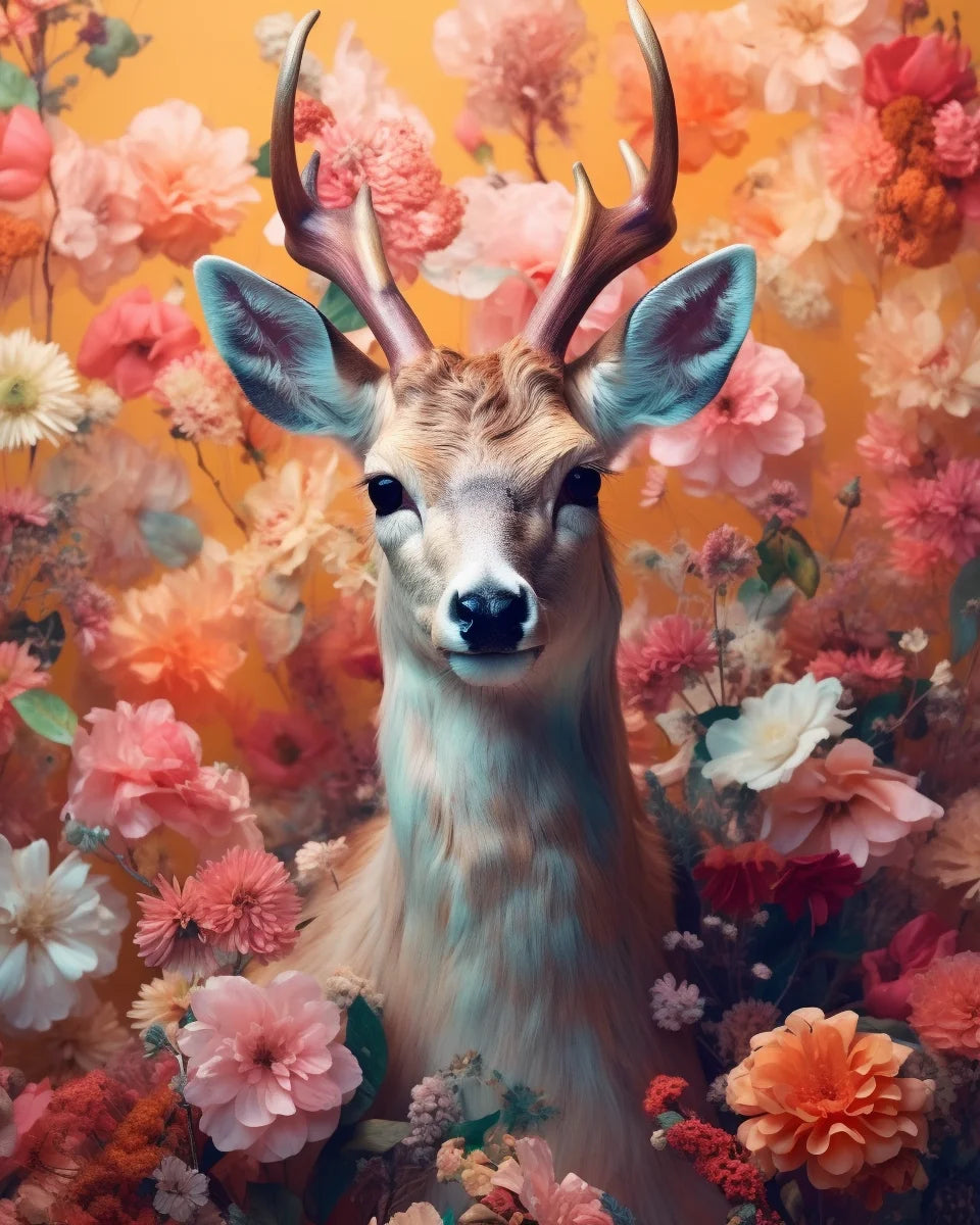 Kit Creativo - Dipingi con i numeri - Animali