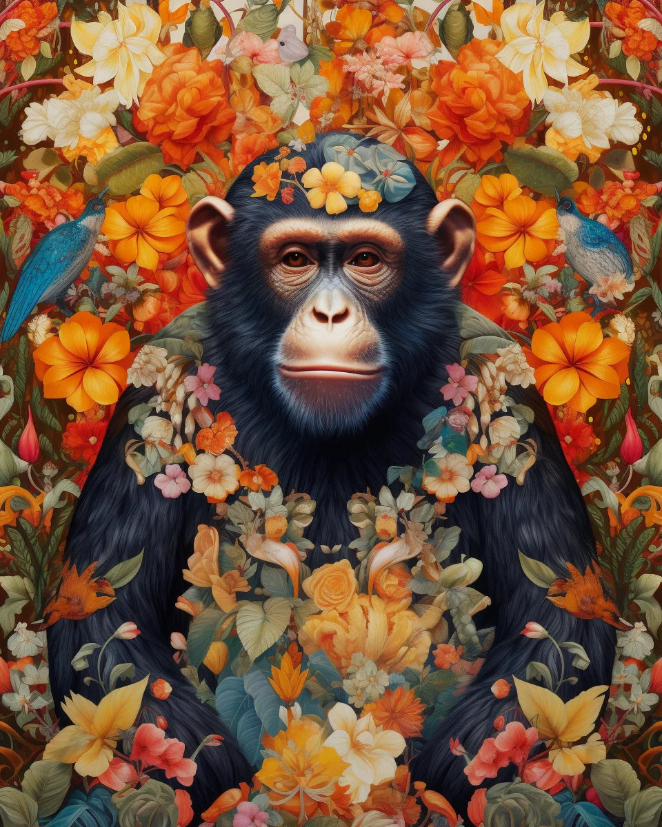 Kit Creativo - Dipingi con i numeri - Animali