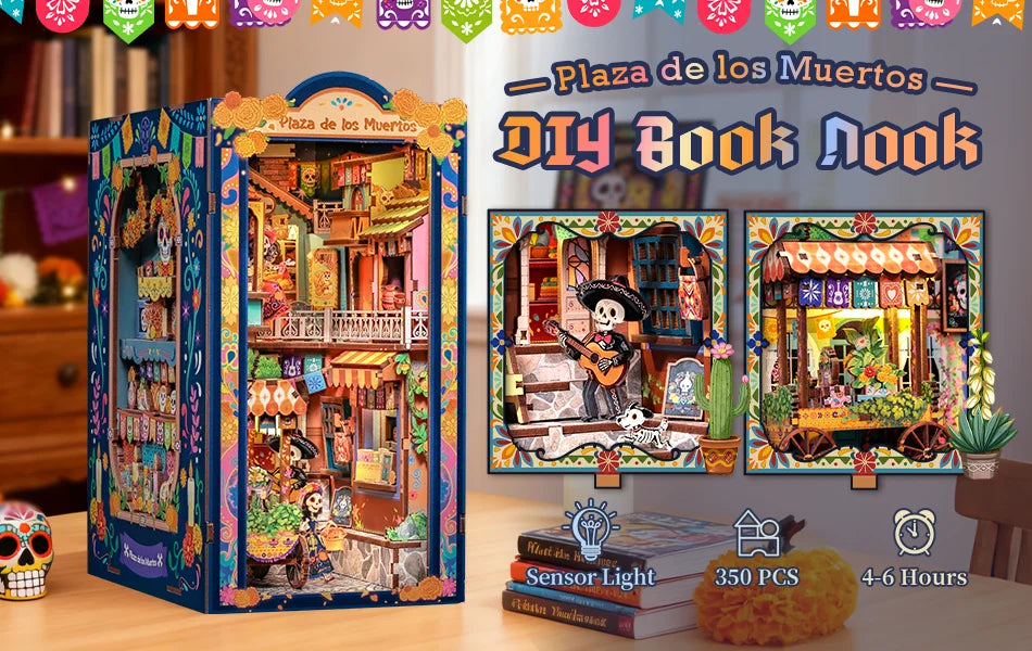 Kit angolo libro fai da te Piazza dei Muertos
