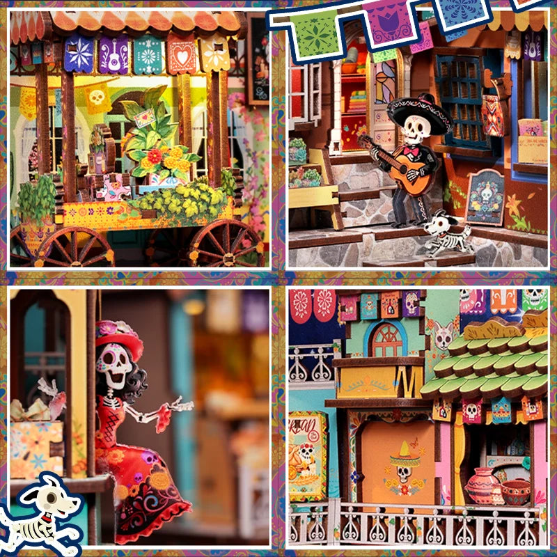 Kit angolo libro fai da te Piazza dei Muertos
