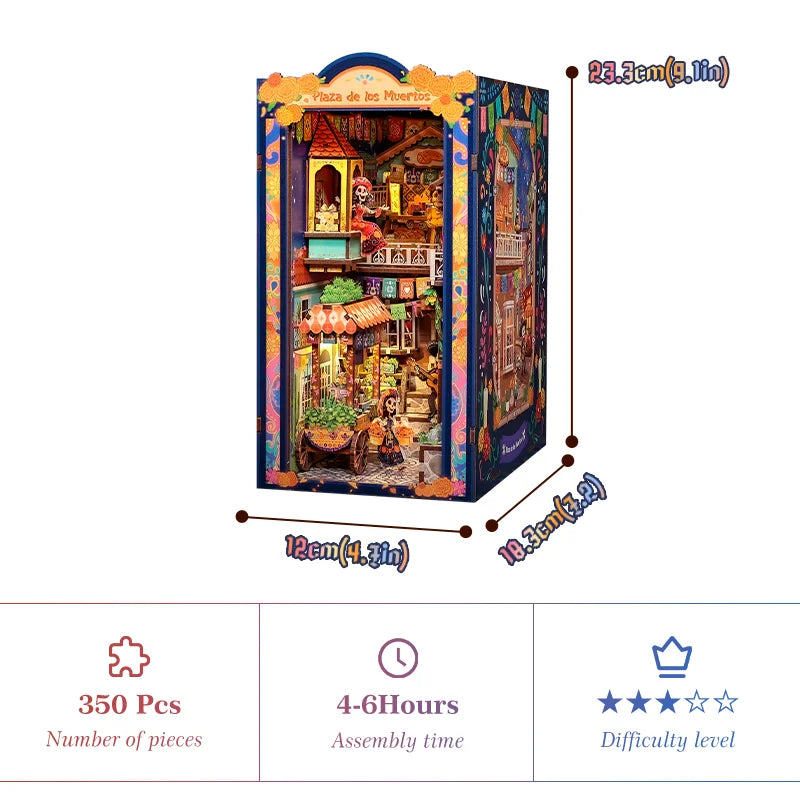 Kit angolo libro fai da te Piazza dei Muertos