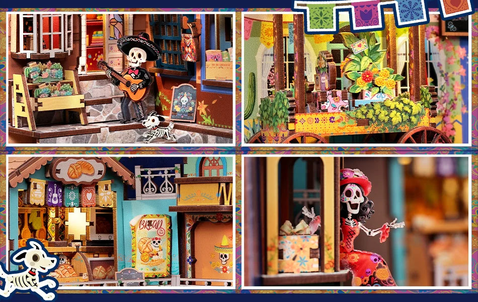 Kit angolo libro fai da te Piazza dei Muertos