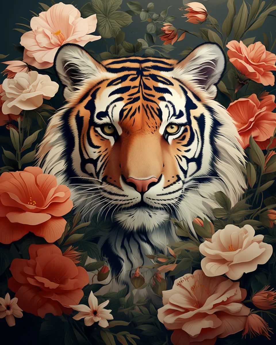 Kit Creativo - Dipingi con i numeri - Animali