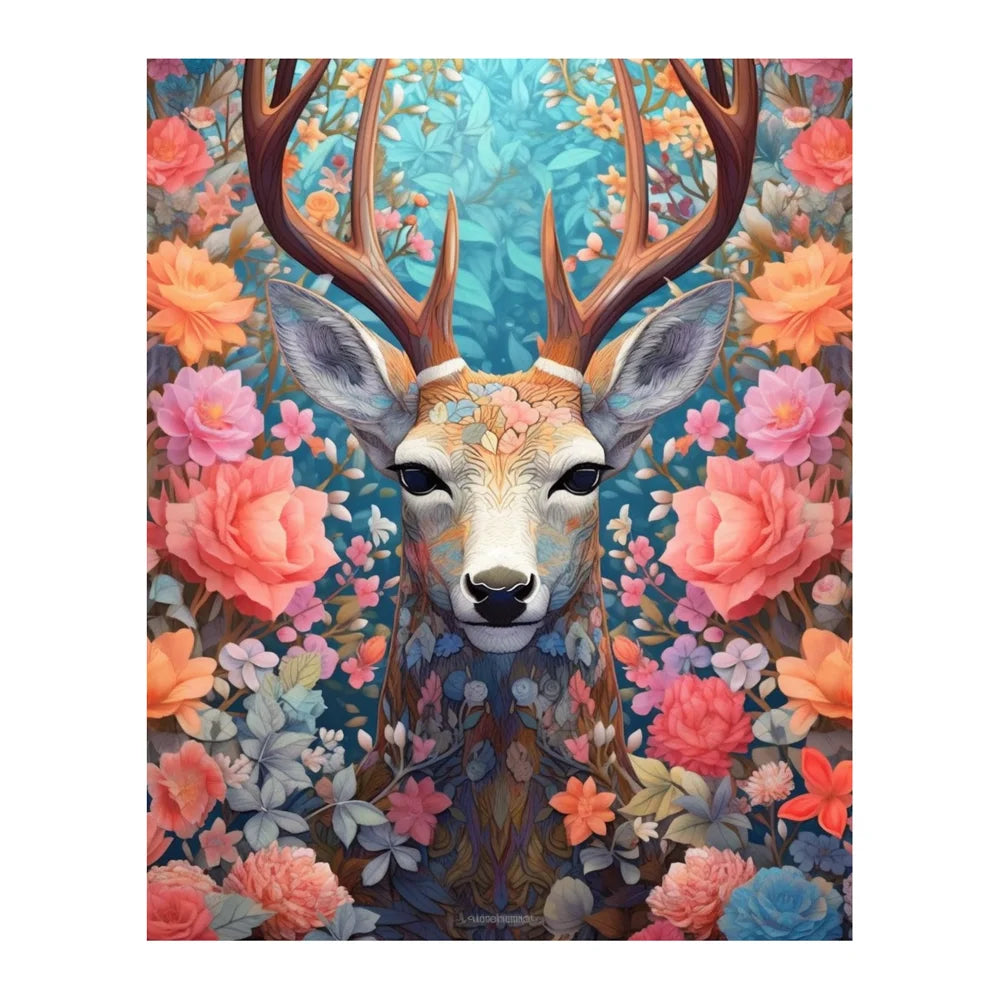 Kit Creativo - Dipingi con i numeri - Animali