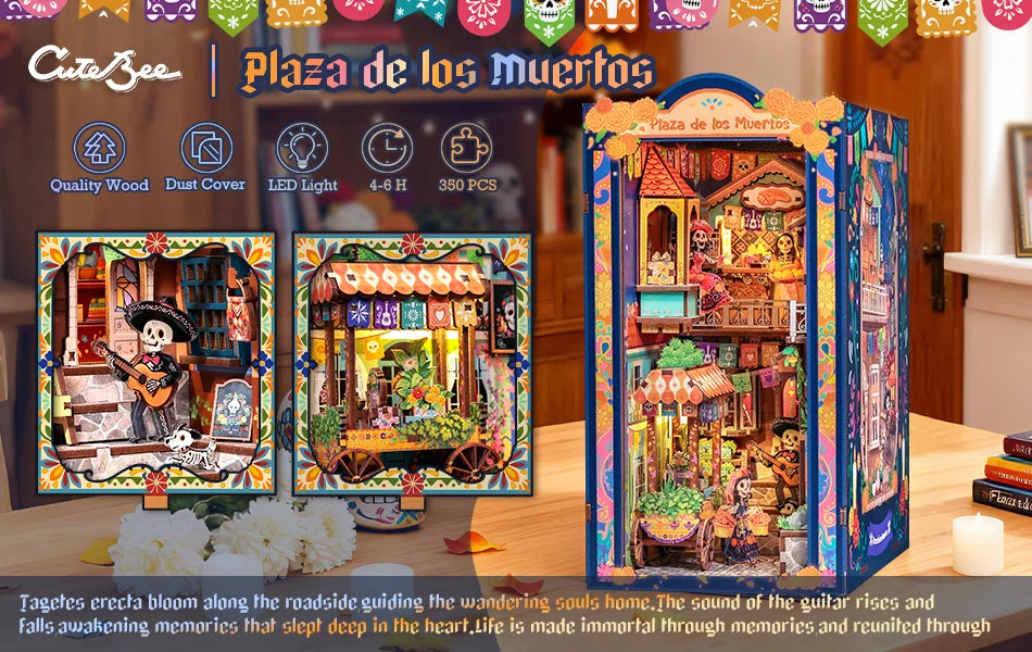 Kit angolo libro fai da te Piazza dei Muertos