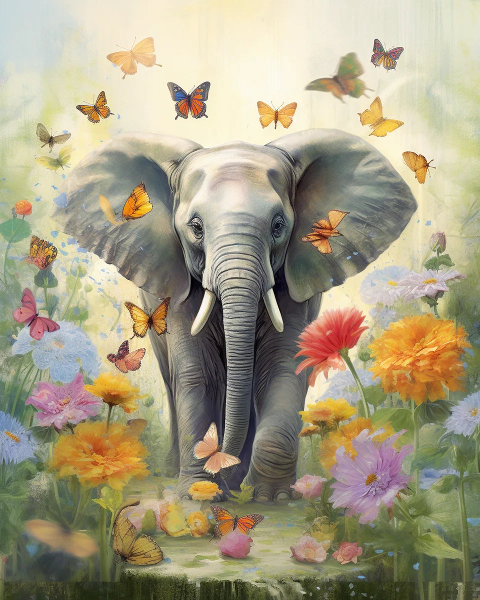 Kit Creativo - Dipingi con i numeri - Animali