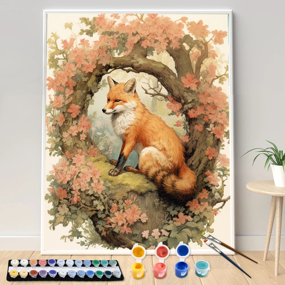 Kit Creativo - Dipingi con i numeri - Animali
