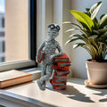 Statua Lettura Minimal – Decorazione per Amanti dei Libri 📚✨