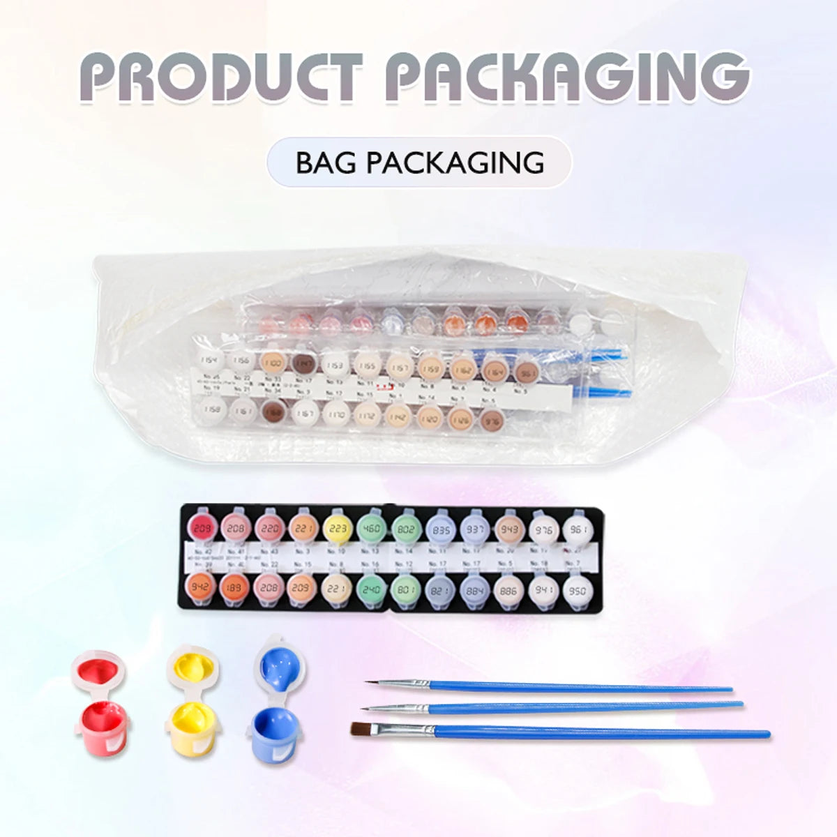Kit Creativo - Dipingi con i numeri - Gatto