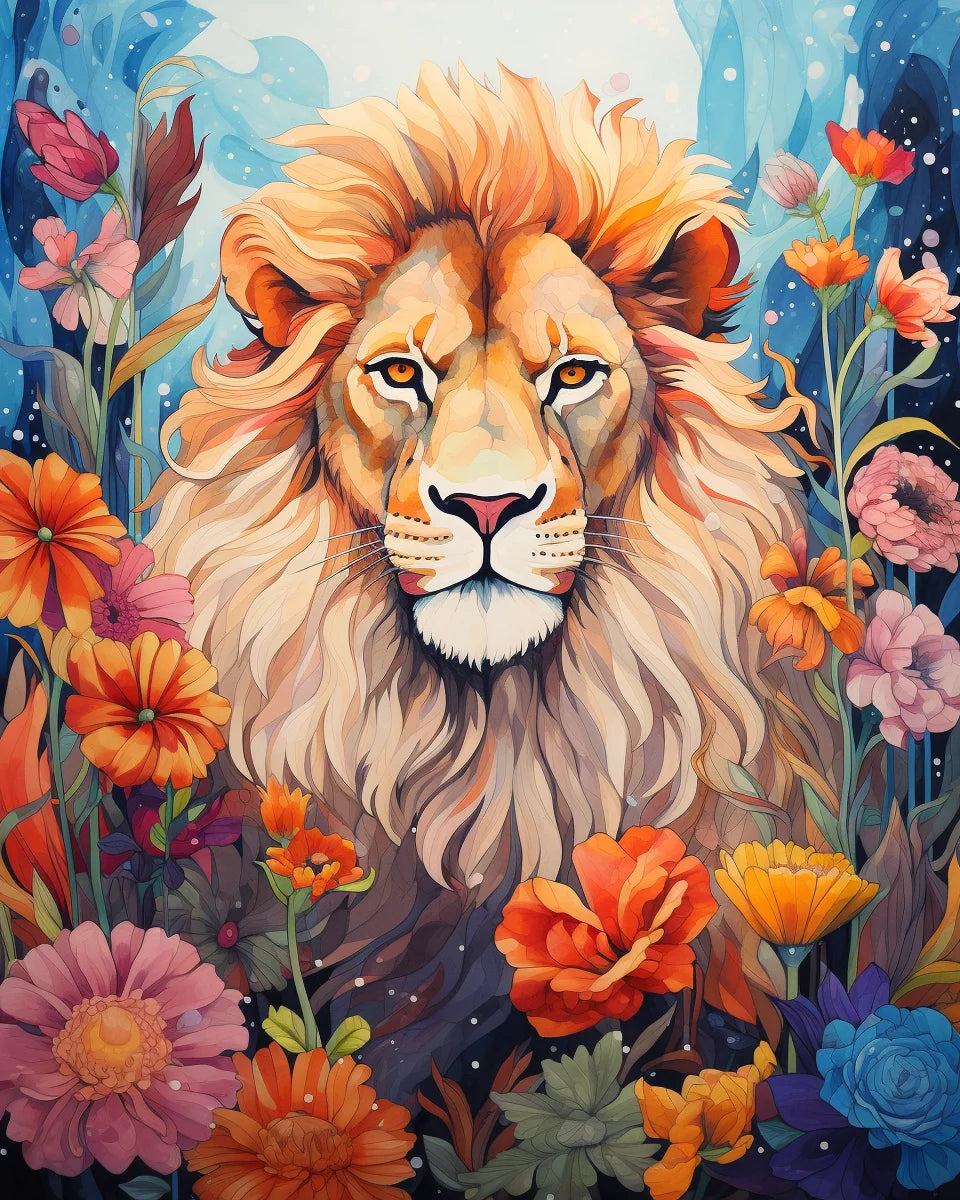 Kit Creativo - Dipingi con i numeri - Animali