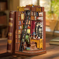 DIY Book Nook Angolo Studio Silenzioso MIniatura Libreria Diorama