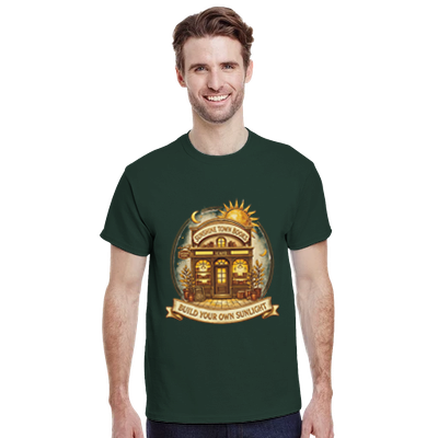 T-shirt Book Lover “Living Between the Pages” – Maglia per Amanti dei Libri | Cozy Reading Shirt