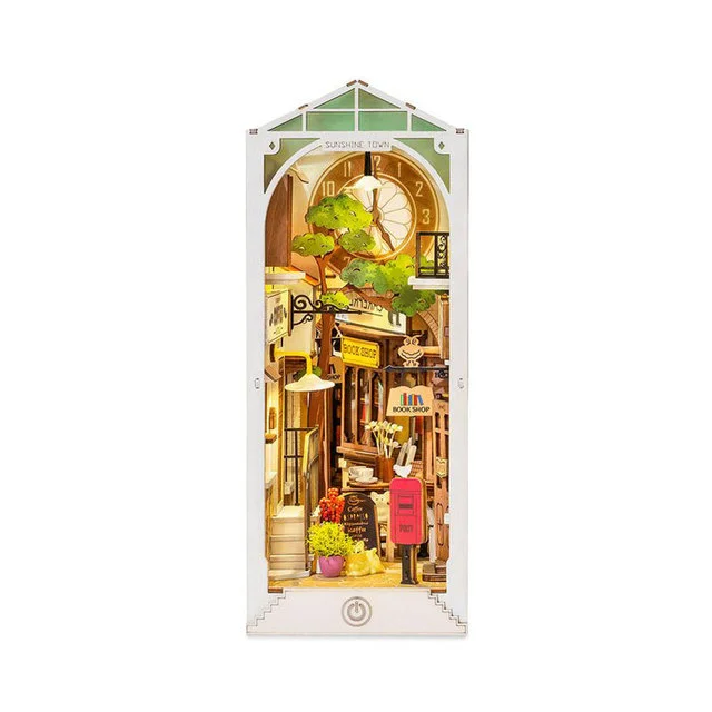 Book Nook Sunshine Town - Kit Diorama Fai da Te