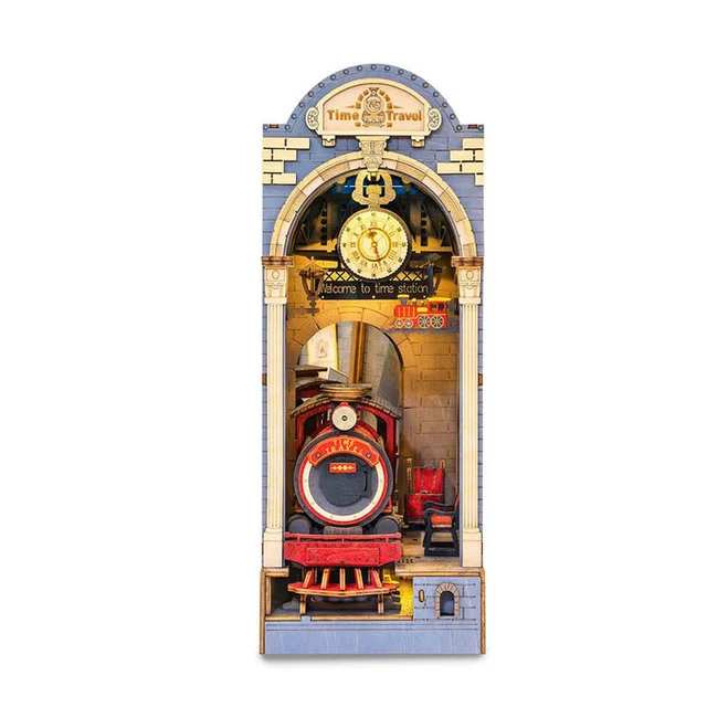 Time Travel TGB04 - Book Nook DIY Kit: In Viaggio nel Tempo