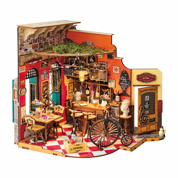 Cheers Bar & Dining Book Nook Kit Diorama MIniature