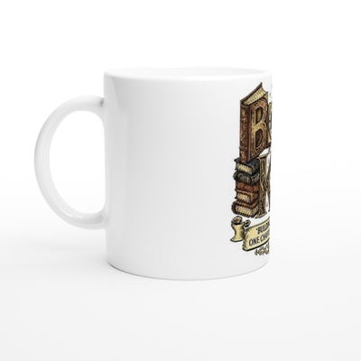 Tazza per Amanti dei Libri – Idea Regalo Perfetta | Mug Book Lover in Ceramica