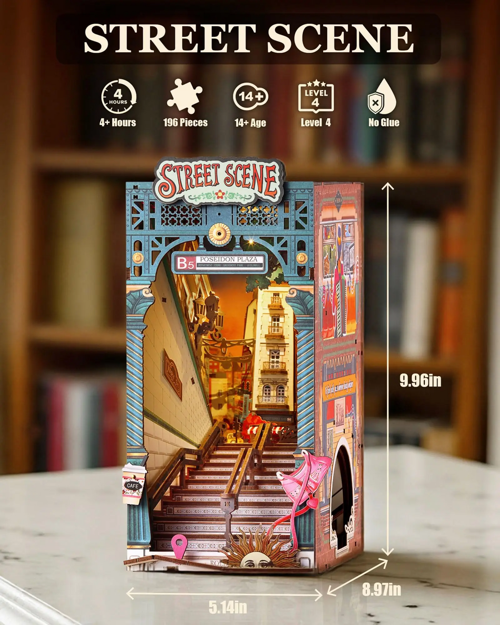 Street Scene DIY Book Nook
