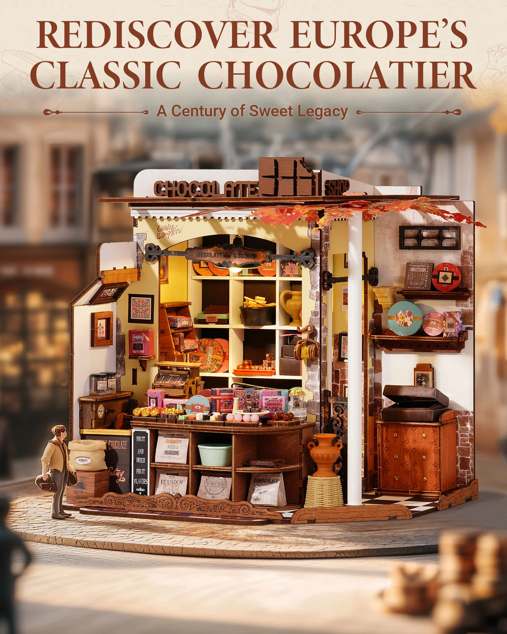 Book Nook Kit - Fai da te - Love Chocolate -