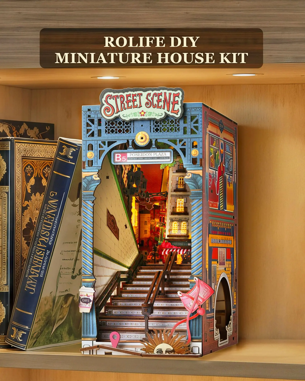 Street Scene DIY Book Nook