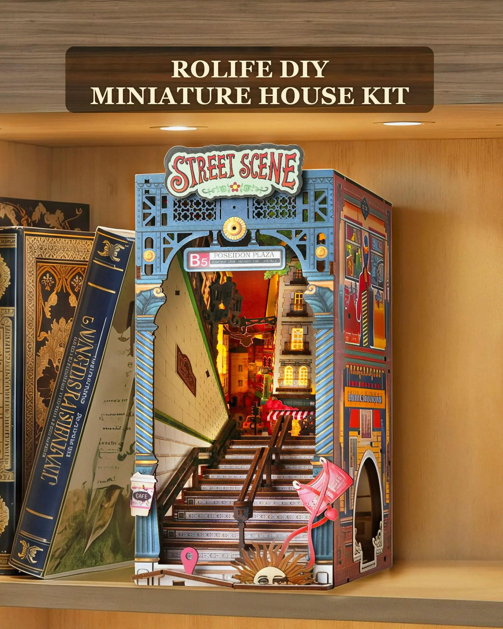 Street Scene DIY Book Nook