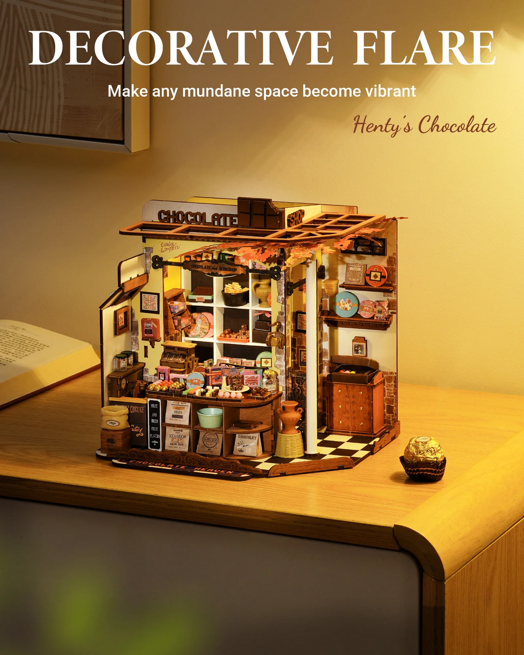 Book Nook Kit - Fai da te - Love Chocolate -